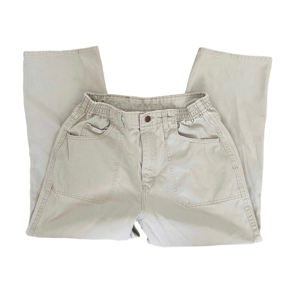 Lee High Waisted Straight Leg Khaki Pants - Picture 2 of 5